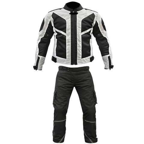 Unisex tekstilinė dviejų dalių apranga spalva juoda / pilka