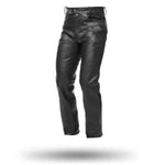 Vyriškos odinės kelnės ADRENALINE CLASSIC 2.0 Turistiniai spalva juoda