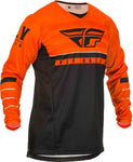 Vyriški MX marškinėliai FLY RACING KINETIC K120 spalva balta/juoda/oranžinė