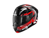 Uždaras šalmas helmet SHARK D-SKWAL 2 PENXA colour black/grey/red