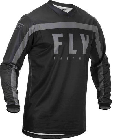 Vyriški MX marškinėliai FLY RACING F-16 spalva juoda/pilka