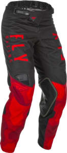 Vyriškos MX kelnės FLY RACING KINETIC K221 colour black/red