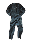 Vyriška odinė dviejų dalių apranga RST kelnės RS striukė EU58