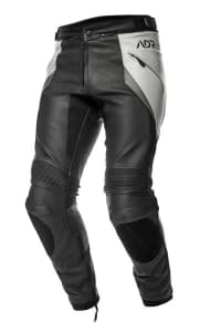 Vyriškos odinės kelnės ADRENALINE SYMETRIC Sportiniai spalva juoda/pilka