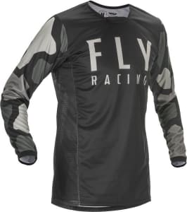 Vyriški MX marškinėliai FLY RACING KINETIC K221 colour black/grey