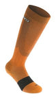 Termoaktyvios kojinės ALPINESTARS COMPRESSION spalva juoda/oranžinė